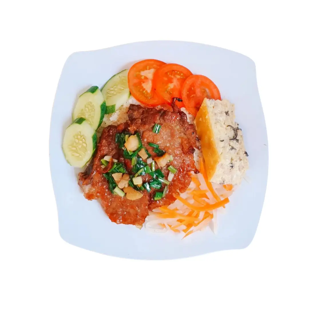Hình ảnh Cơm 2 Trứng Chiên Lòng Đào