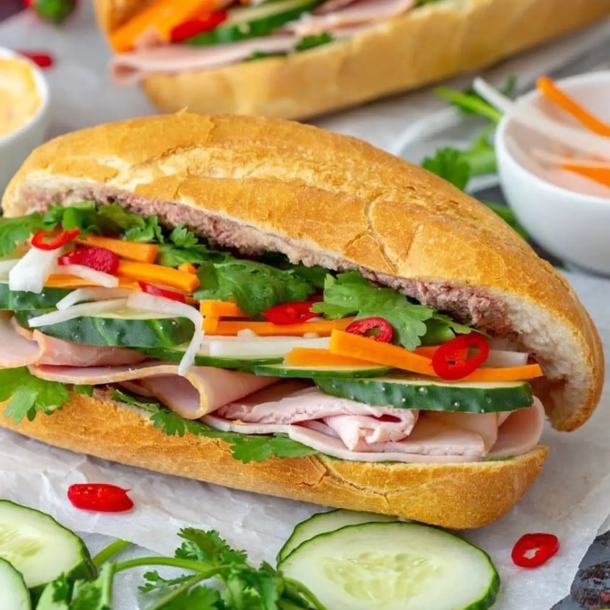 Hình ảnh Bánh Mì Thịt