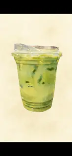 Hình ảnh Trà Sữa Thái Xanh