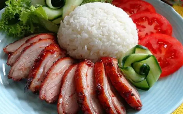 Hình ảnh Cơm thịt xá xíu