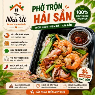 Hình ảnh Phở trộn hải sản