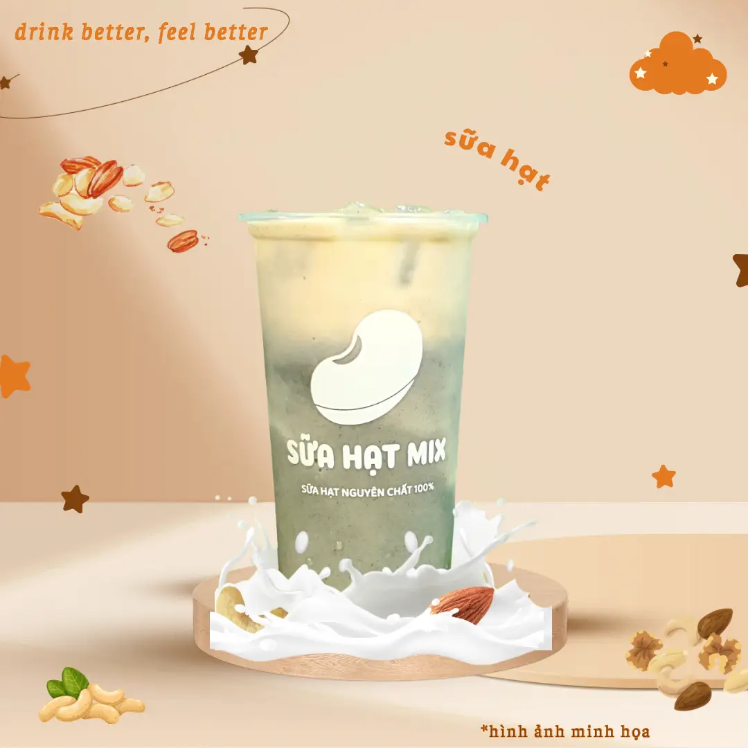 Hình ảnh Sữa Yến Mạch Mix 2 Vị