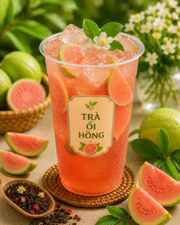 Hình ảnh Trà ổi hồng
