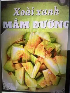 Hình ảnh Xoài Lắc mắm đường siêu ngon 