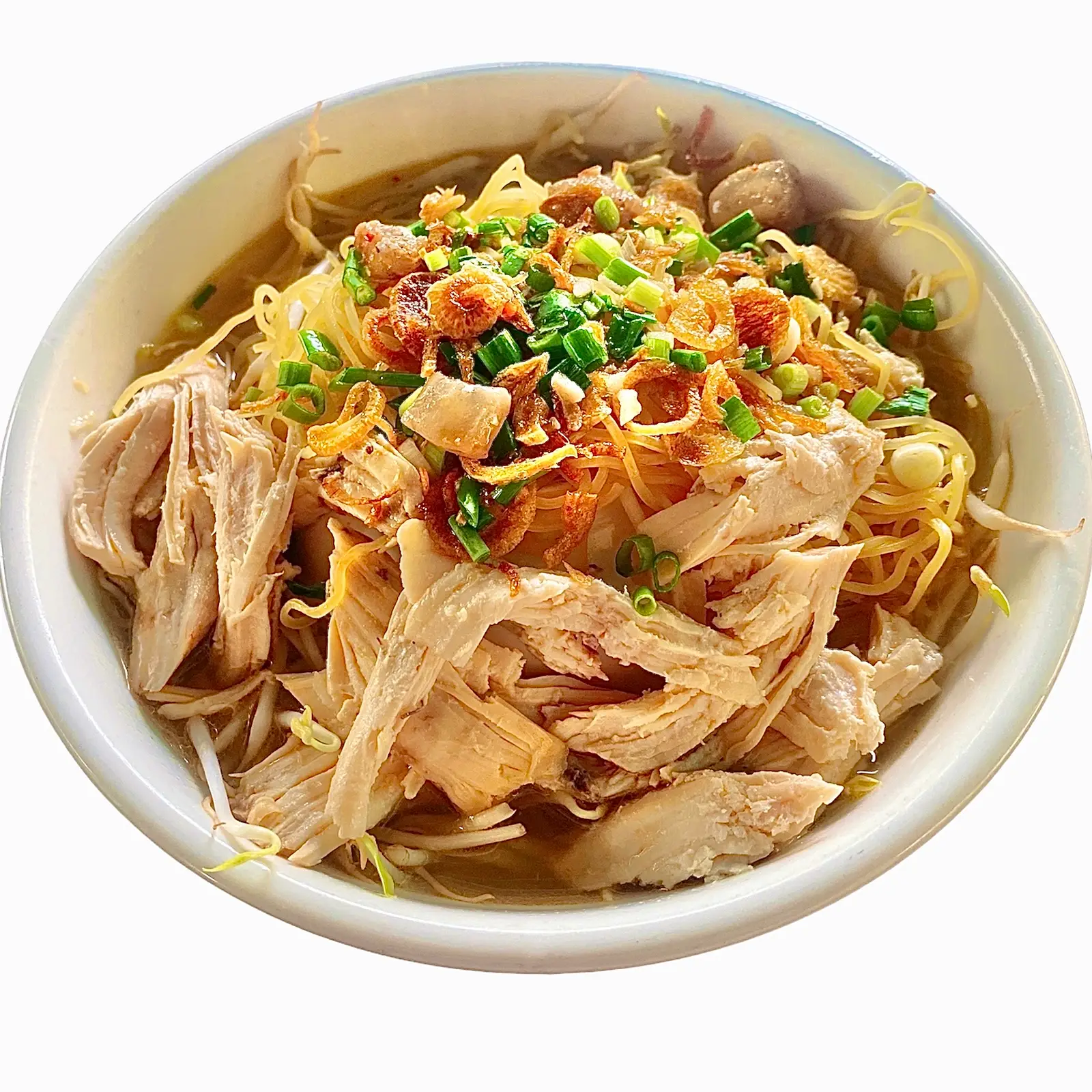 Hình ảnh Mì tươi Gà xé