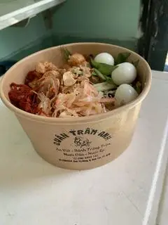 Hình ảnh Bánh Tráng phơi sương + tóp mỡ