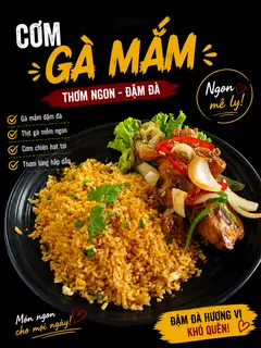 Hình ảnh Cơm chiên gà nước mắm