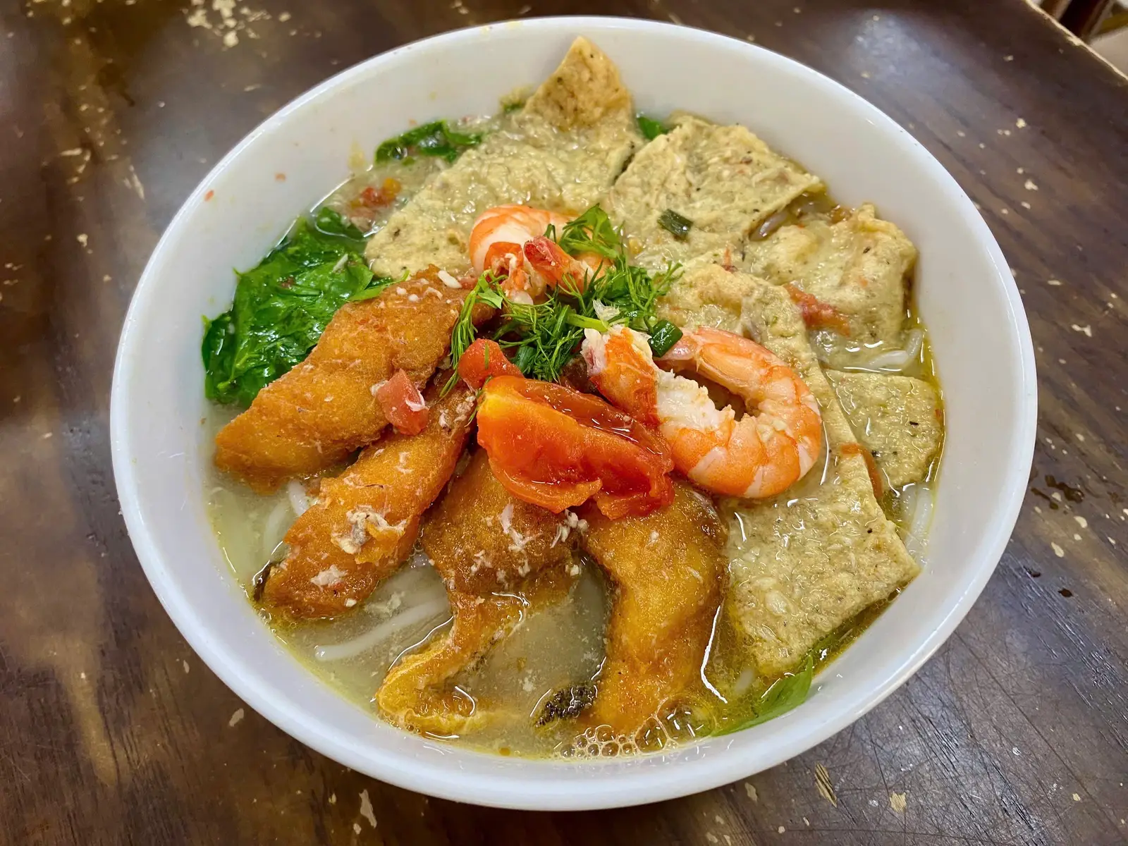 Hình ảnh  Bún cá thập cẩm