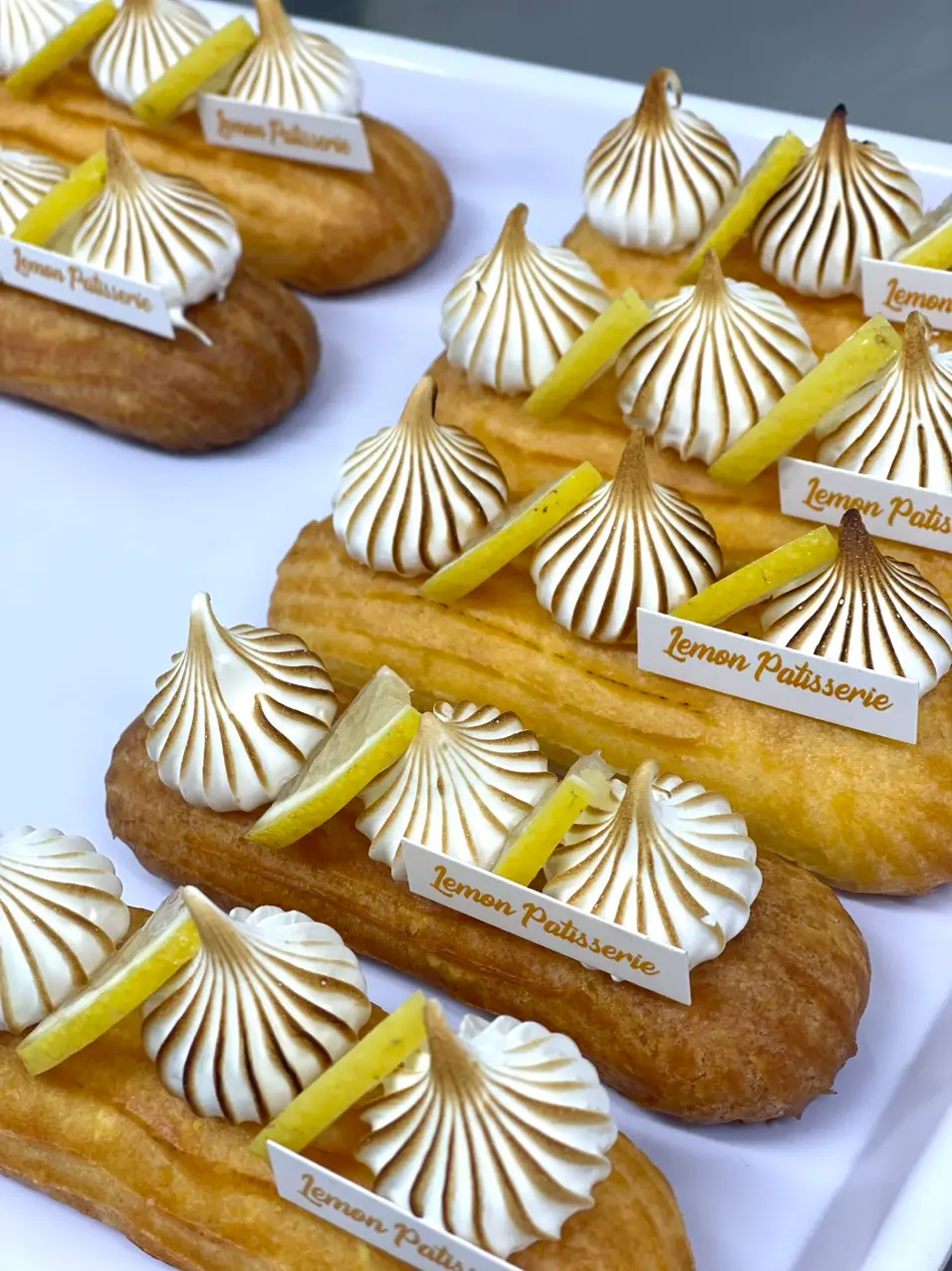 Hình ảnh Eclair Kem Chanh