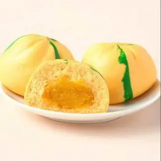 Hình ảnh Bánh bao bí đỏ sữa tươi