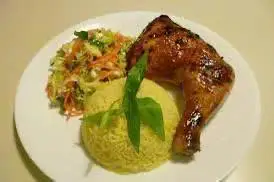 Hình ảnh Cơm gà sốt tiêu xanh (lớn)