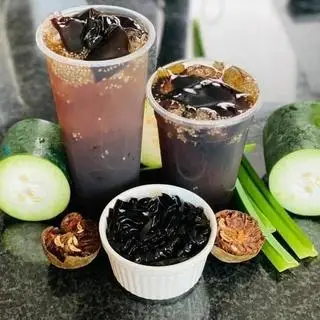 Hình ảnh trà bí đao hạt chia sương sáo