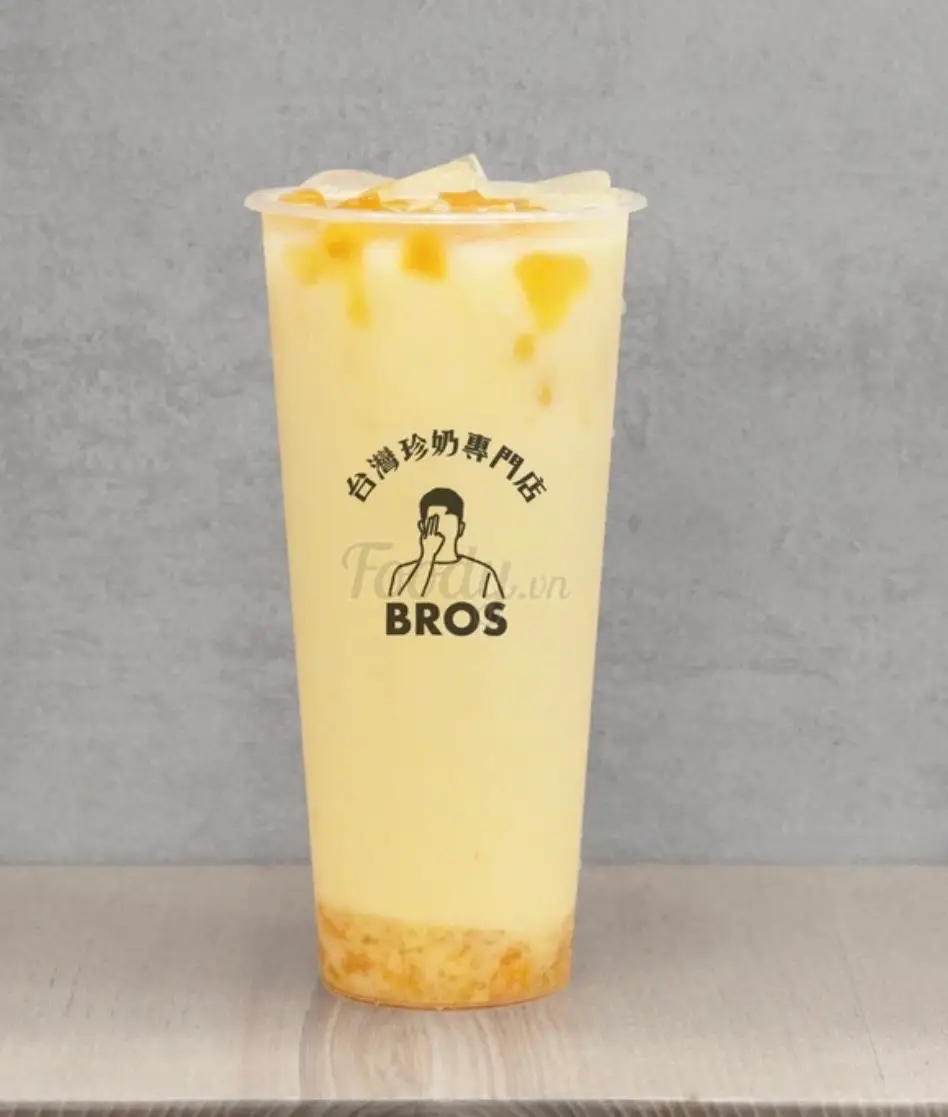 Hình ảnh Lục trà sữa Xoài (L)/Mango green milk tea