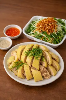 Hình ảnh Cháo gỏi gà chua ngọt - 1 người