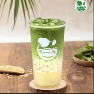 Hình ảnh Rau má đậu xanh sữa dừa thạch lá dứa