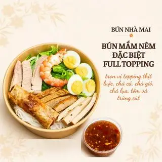 Hình ảnh ⭐ BÚN MẮM NÊM ĐẶC BIỆT FULL TOPPING NHÀ MAI
