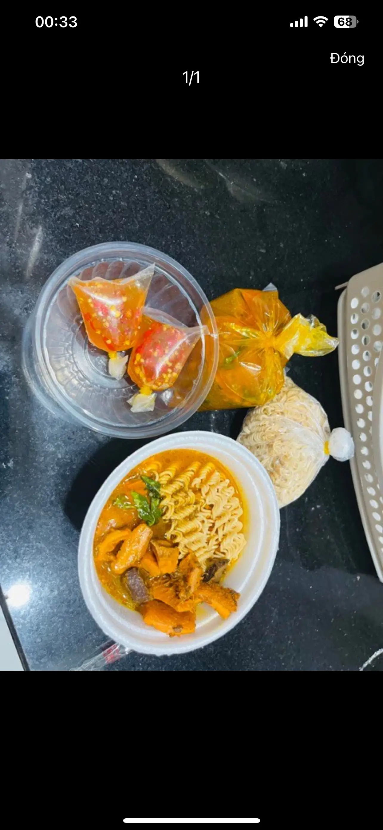 Hình ảnh combo  đậu nv1( phá lấu mì gói + coca )