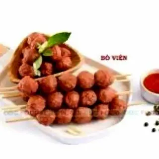 Hình ảnh Bò viên chiên - 1 xiên 5 viên