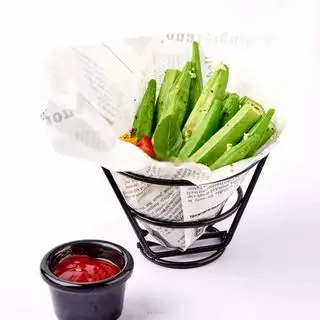 Hình ảnh Đậu bắp chiên  - 秋葵