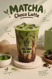 Hình ảnh Matcha Cacao Latte