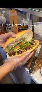 Hình ảnh Bánh mì thịt nướng