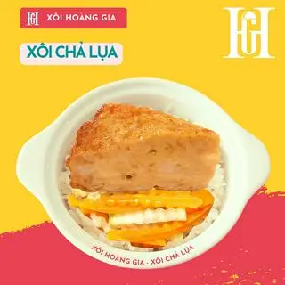 Hình ảnh Xôi Chả lụa Hoàng Gia (topping x2)