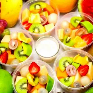 Hình ảnh HOA QUẢ DẦM SỮA CHUA