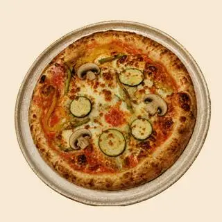 Hình ảnh Pizza nấm rau củ theo mùa -Seasonal Veggie & Mushroom Pizza