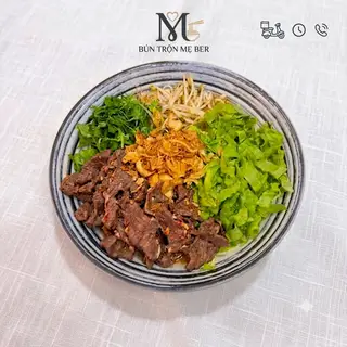 Hình ảnh Bún trộn bò Nam Bộ