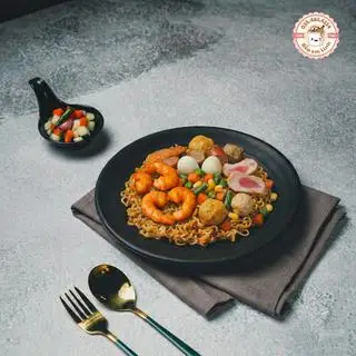 Hình ảnh  Mì indomie Thập con nhà bà Cẩm