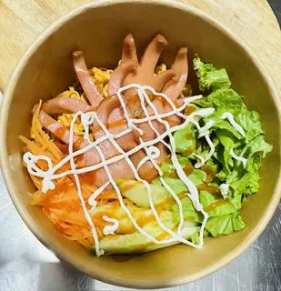 Hình ảnh Mỳ trộn Xúc Xích