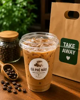 Hình ảnh Cà Phê Nâu