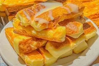Hình ảnh combo 3 cây phô mai sữa nướng