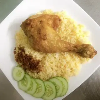 Hình ảnh Cơm gà xối mỡ
