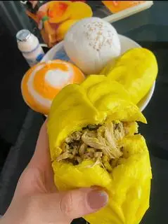 Hình ảnh Bánh bao gà nấm