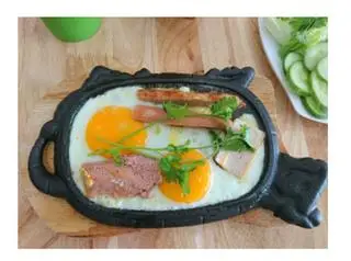Hình ảnh Ốp la 2 trứng