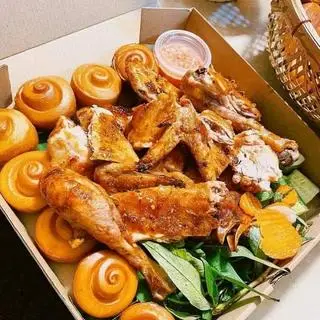 Hình ảnh gà nướng sốt ớt
