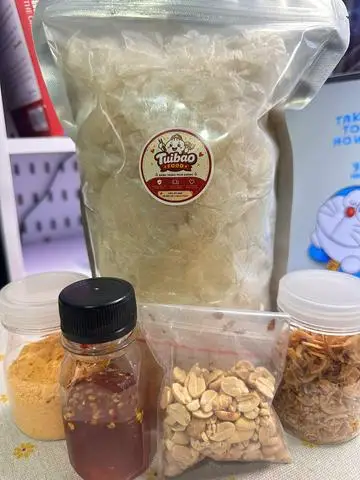 Hình ảnh 1KG BÁNH TRÁNG PHƠI SƯƠNG + SỐT TẮC+ĐẬU PHỘNG +HÀNH PHI+ MUỐI NGUYỄN