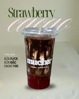 Hình ảnh Cacao latte dâu