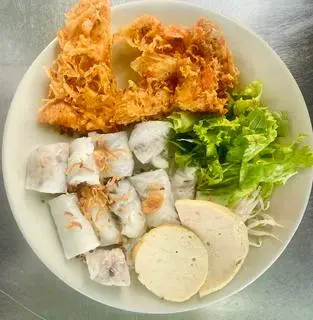 Hình ảnh Bánh cuốn thêm bánh tôm
