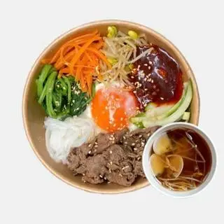 Hình ảnh Cơm bò trộn Bibimbap 	