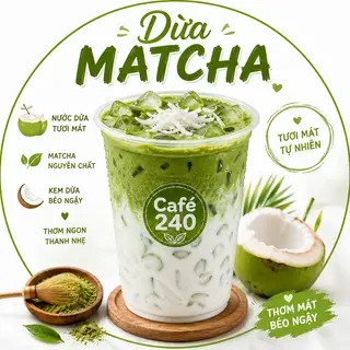 Hình ảnh Dừa matcha ( best seller )