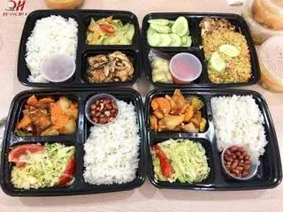 Hình ảnh Cơm thập cẩm + canh + rau