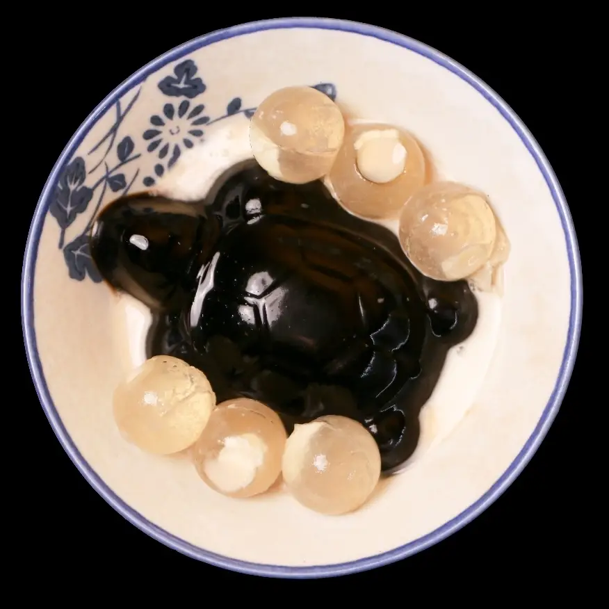 Hình ảnh Chè thạch phomai sương sáo con rùa