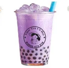 Hình ảnh Trà sữa khoai môn  .pull topping 