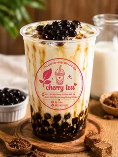 Hình ảnh Sữa Tươi Trân Châu Đường Đen Trân Châu