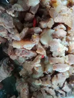 Hình ảnh Cơm Canh Chua Rau+Ba Rọi Xào Mắm Ruốc 