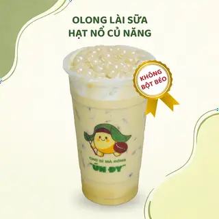 Hình ảnh Olong lài sữa hạt nổ củ năng