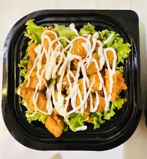 Hình ảnh Gà Viên Chiên Kem Hành
