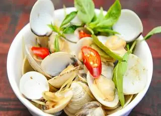 Hình ảnh Ngao Hấp Sả